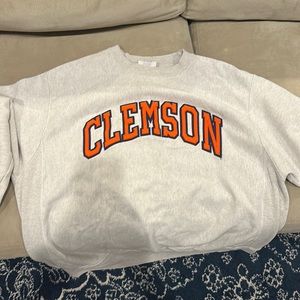 Clemson sweatshirt size large